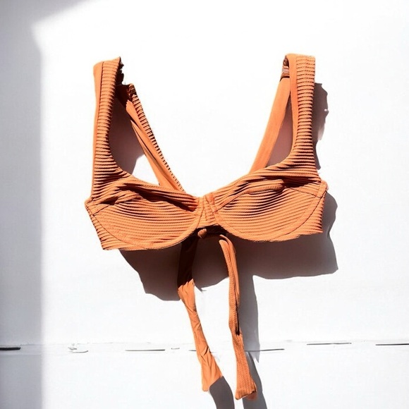 🌻NEW w.tag L*Space Eco Ribbed Nikita Top Sandy Bottom Size Small | $222 Retail - Picture 3 of 15